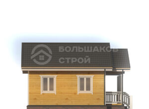 Каркасный дом ДК001