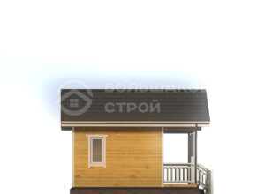 Баня из бруса ББ003
