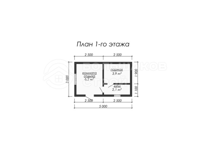 План 1 этаж