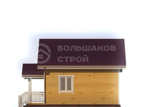 Баня из бруса ББ011