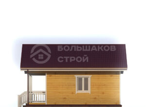 Баня из бруса ББ014