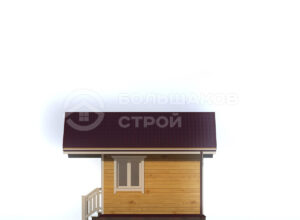 Баня из бруса ББ017