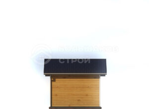 Баня из бруса ББ022