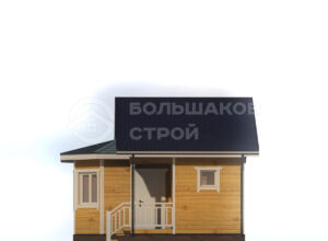 Баня из бруса ББ039