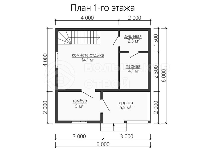 План 1 этаж