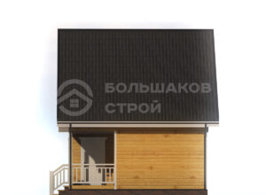 Баня из бруса ББ044