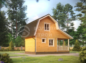 Баня из бруса ББ048