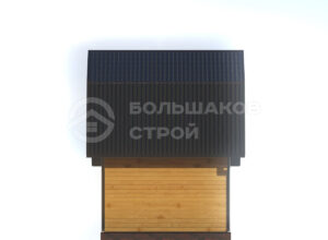 Баня из бруса ББ048