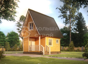Баня из бруса ББ050