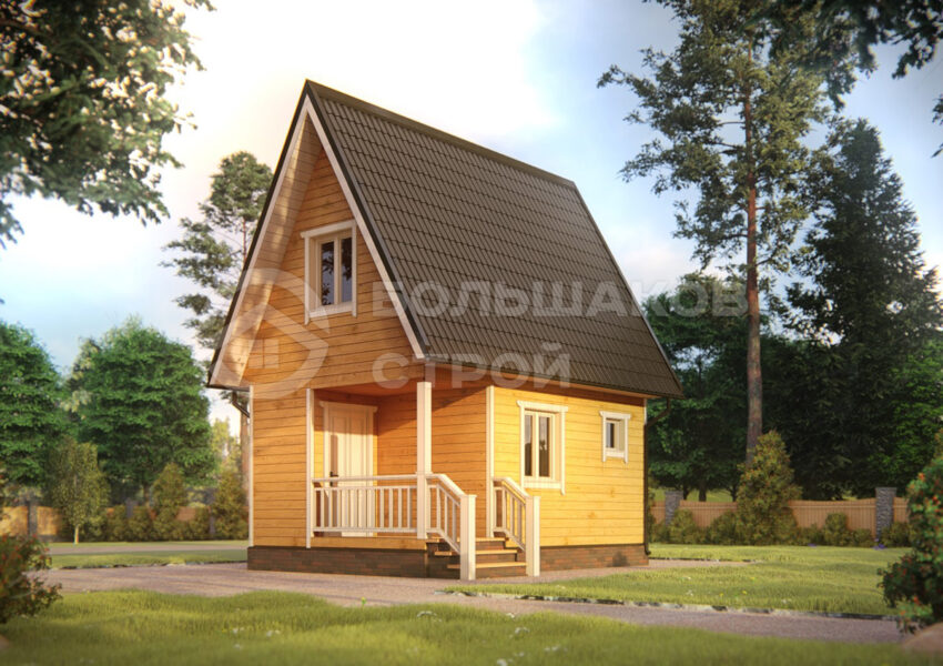 Фото Баня из бруса ББ050