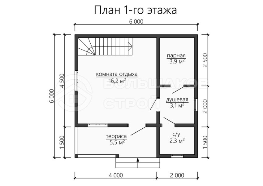 План 1 этаж