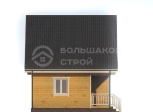 Баня из бруса ББ053