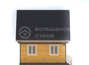 Баня из бруса ББ058