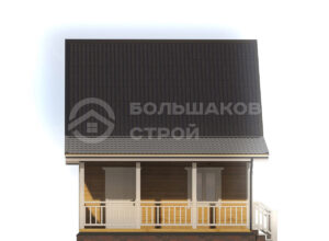 Каркасный дом ДК005