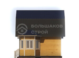 Дом из бруса ДБ007