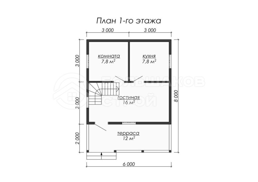 План 1 этаж