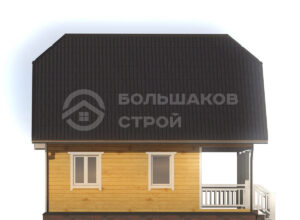 Каркасный дом ДК010