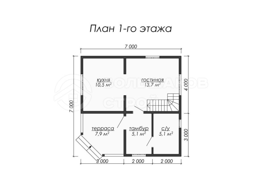 План 1 этаж