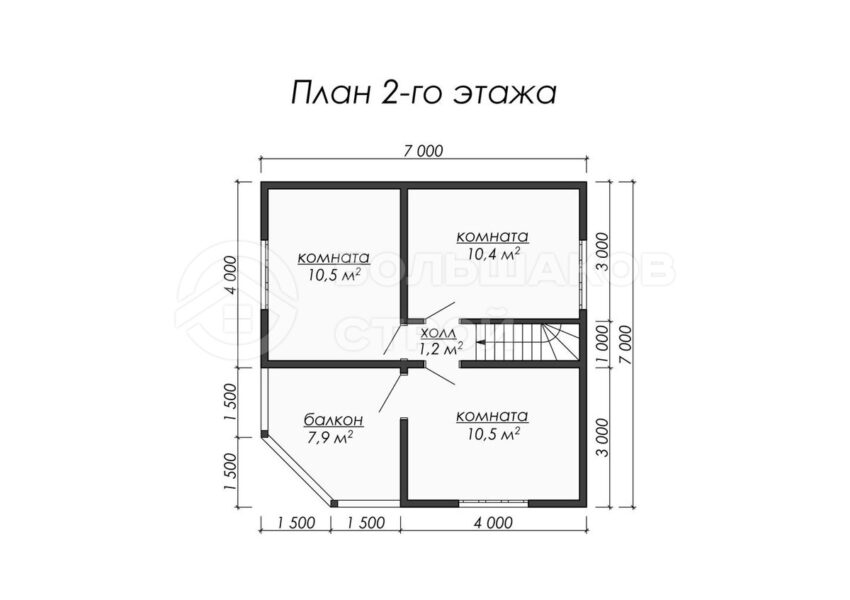 План 2 этаж