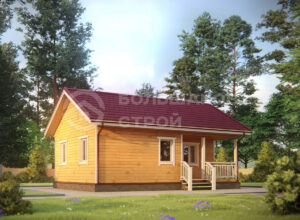 Дом из бруса ДБ013