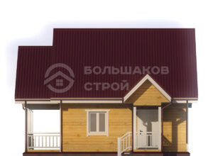 Каркасный дом ДК014