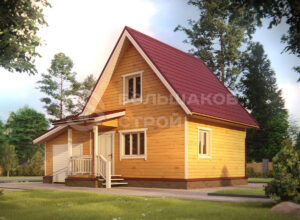 Дом из бруса ДБ018