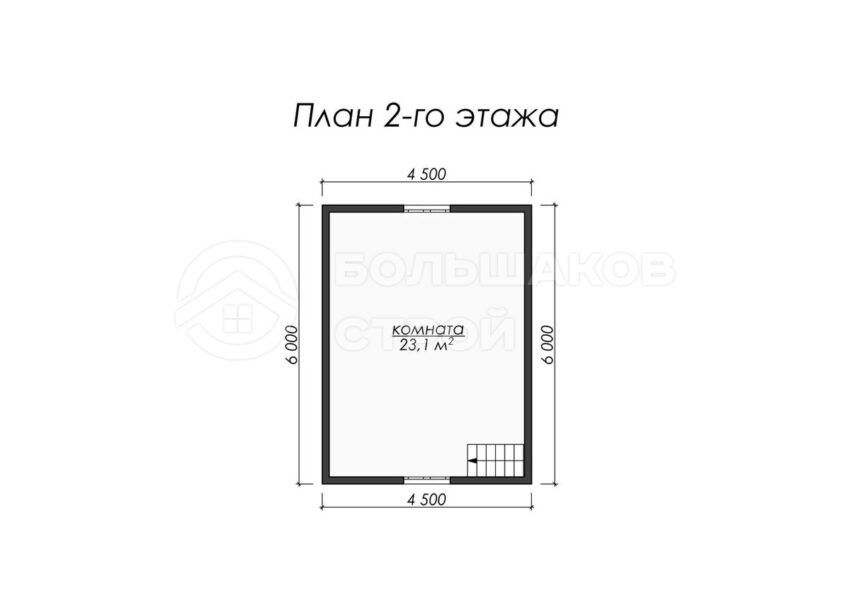 План 2 этаж