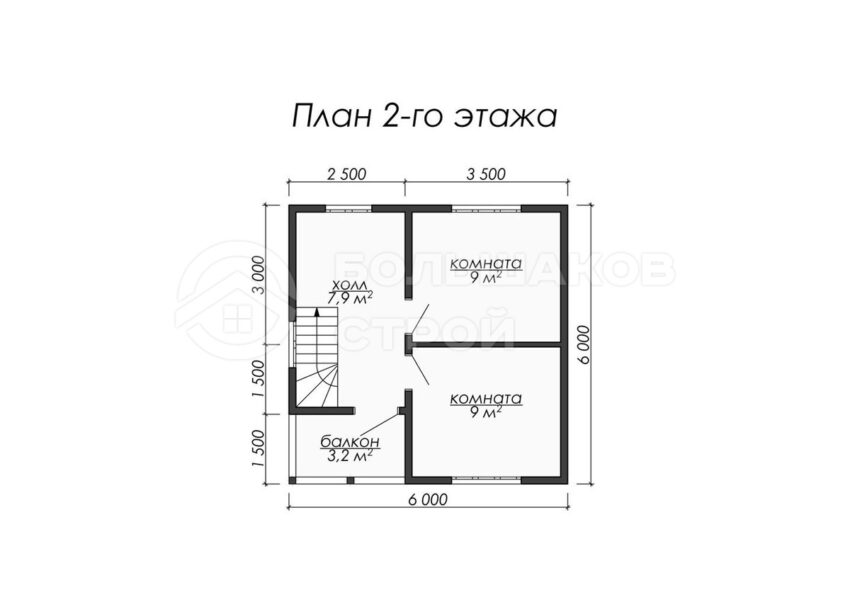 План 2 этаж