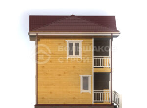 Каркасный дом ДК020