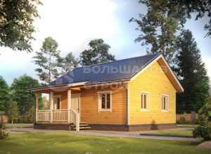 Дом из бруса ДБ023