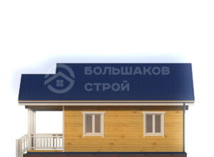 Дом из бруса ДБ027