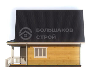 Каркасный дом ДК033