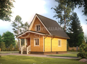 Каркасный дом ДК035