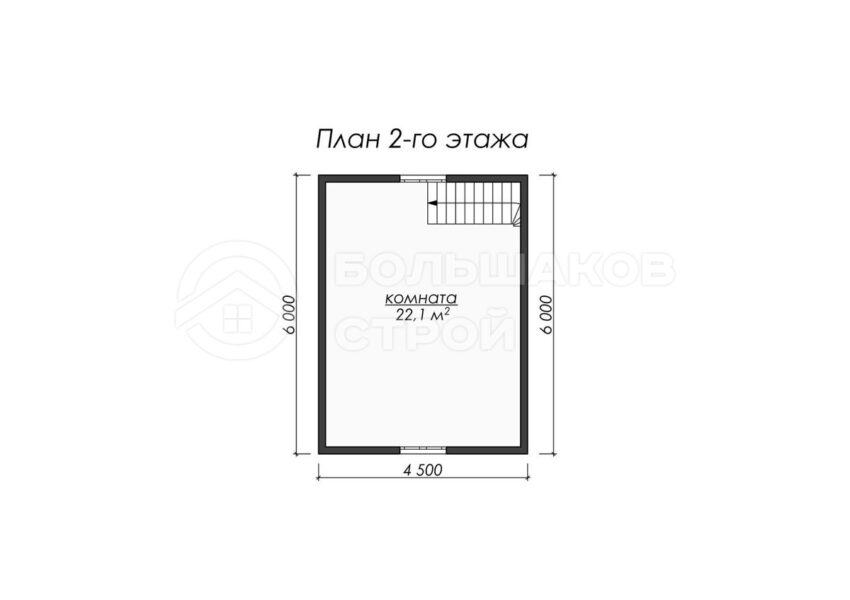 План 2 этаж