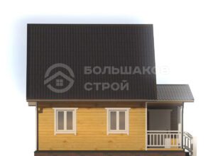 Каркасный дом ДК035