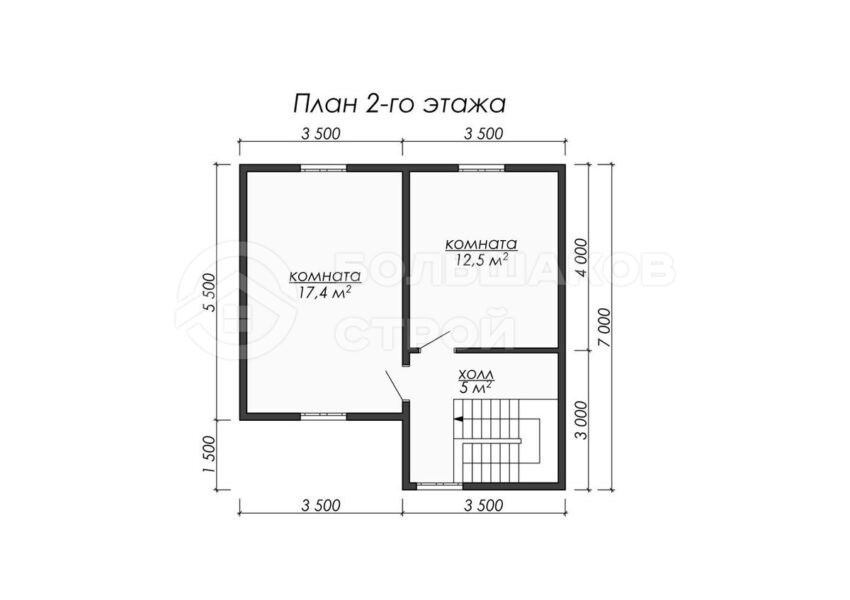 План 2 этаж