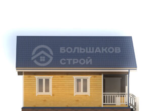 Дом из бруса ДБ055