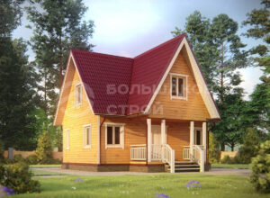 Каркасный дом ДК071