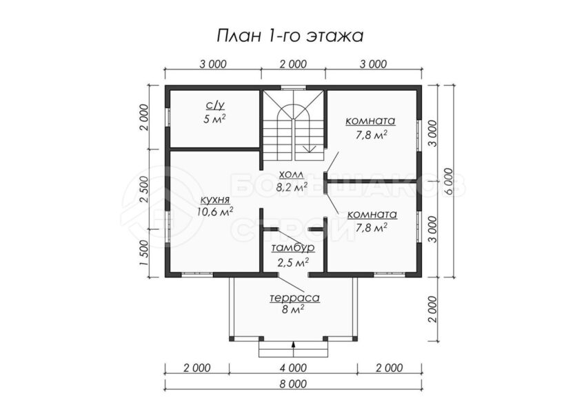 План 1 этаж