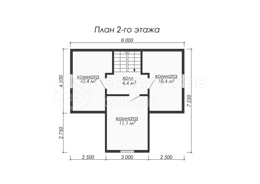 План 2 этаж