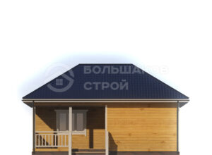 Каркасный дом ДК116
