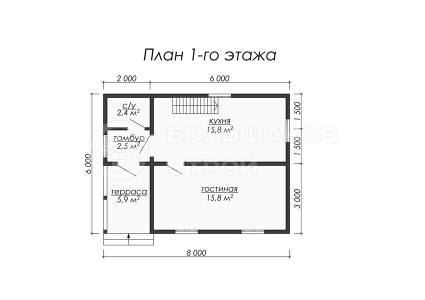 План 1 этаж