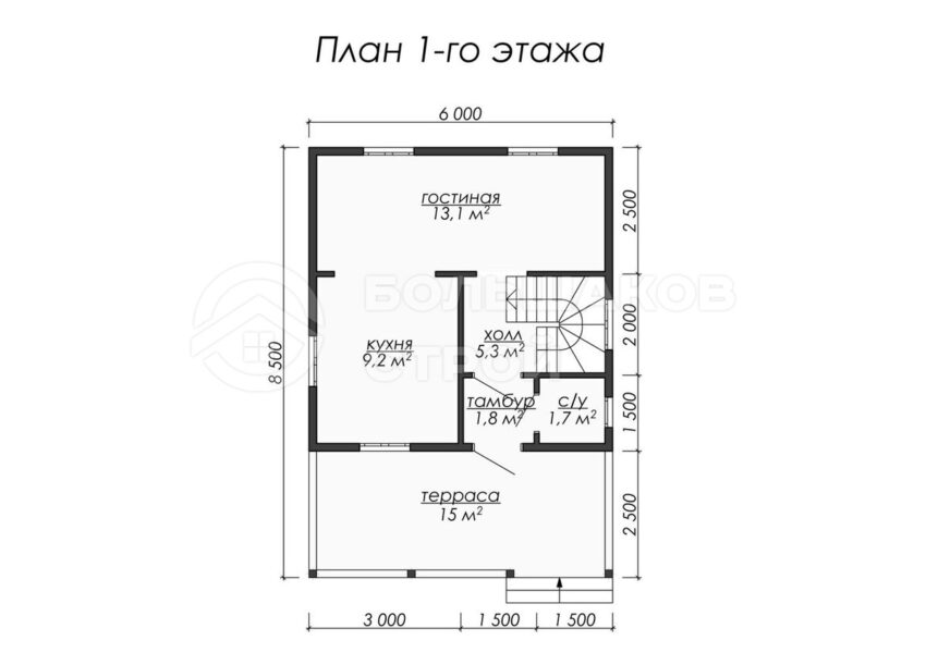 План 1 этаж