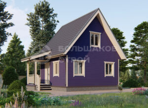Каркасный дом ДК006
