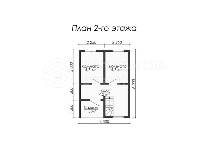 План 2 этаж