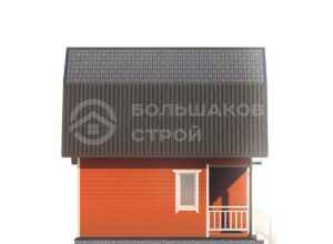 Каркасный дом ДК007