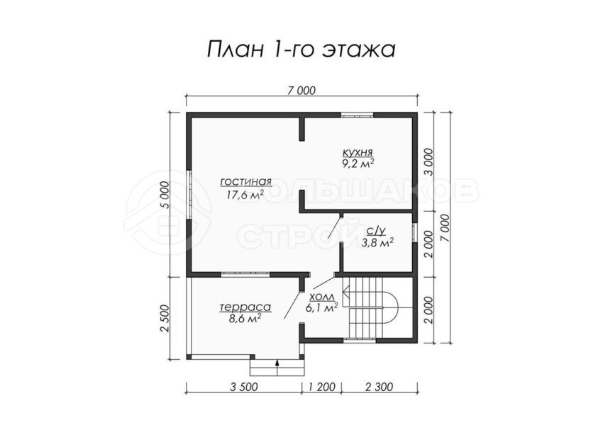 План 1 этаж