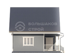 Каркасный дом ДК015
