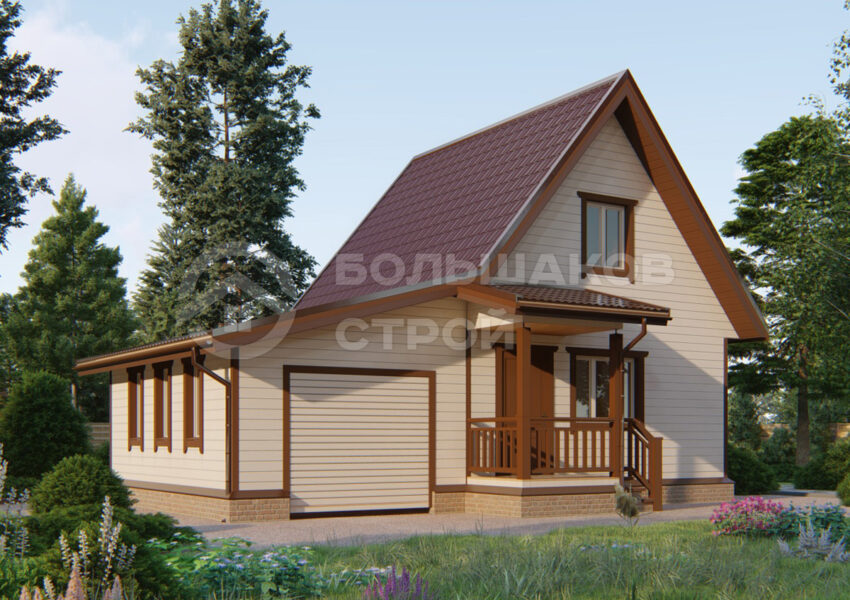 Фото Каркасный дом ДК018