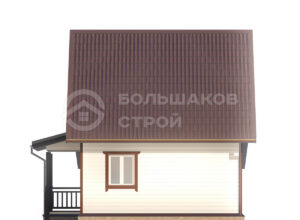 Каркасный дом ДК018